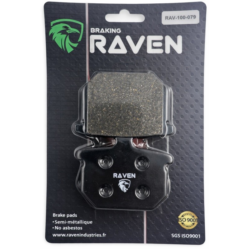 Plaquettes de frein Honda CB 400 Super Four  Av Ga ou Av Dr 45105-461-772 - EBC FA30 - Raven 100-079