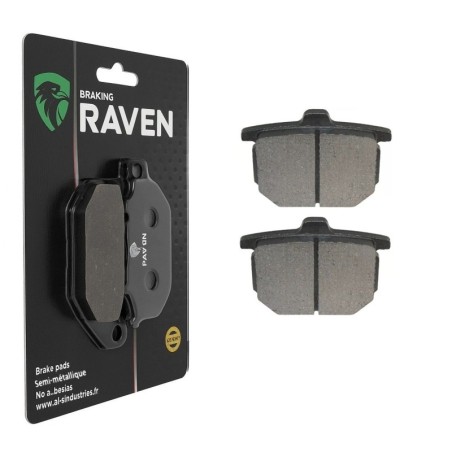 Plaquettes de frein Honda GL 1000 Gold-Wing  Av Ga ou Av Dr 45105-371-006 - EBC FA29 - Raven 100-080