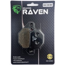Plaquettes de frein Kawasaki EX 500 S D1-D7 Arrière 43082-1116 - EBC FA67/3 - Raven 100-084