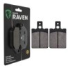 Plaquettes de frein Honda NSR 125  Arrière 43105-KY4-901 43105-KY4-902 - EBC FA47/3 - Raven 100-087