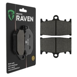 Plaquettes de frein Kawasaki ZXR 400  Av Ga ou Av Dr 43082-1130 - EBC FA180 - Raven 100-090