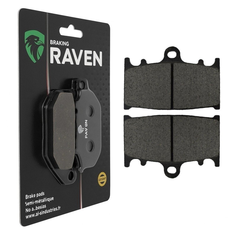 Plaquettes de frein Kawasaki ZXR 400  Av Ga ou Dr 43082-1130 - EBC FA180 - Raven 100-090