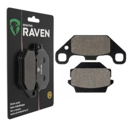Plaquettes de frein Suzuki LT-R 500 QuadRacer  Av Ga ou Av Dr 59300-03840 - EBC FA128 - Raven 100-091
