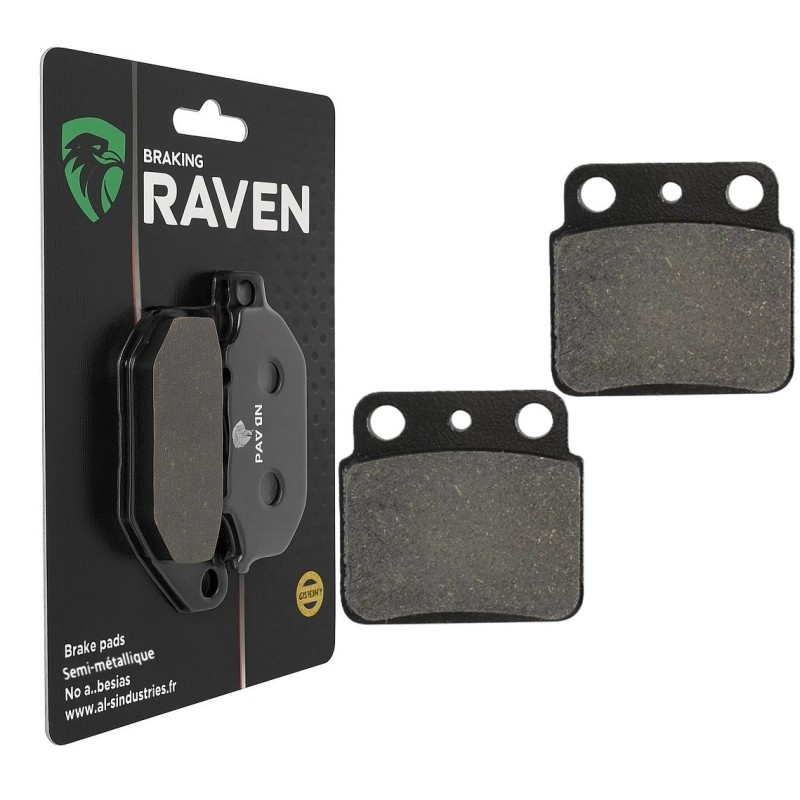 Plaquettes de frein Suzuki LT-Z 400 QuadSport  Arrière 69140-35B00 - EBC FA137 - Raven 100-092