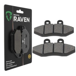 Plaquettes de frein Peugeot XPS 125 Treet Avant Nc - EBC FA167 - Raven 100-095