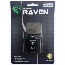 Plaquettes de frein Aprilia Alitalia 50 R Avant Nc - EBC FA193 - Raven 100-098
