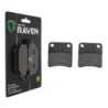 Plaquettes de frein Honda Tact 50  Avant 45112-GZ0-315 - EBC FA178 - Raven 100-110