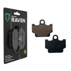 Plaquettes de frein Yamaha SR 250  Avant 34L-W0045-10 - EBC FA81 - Raven 100-113