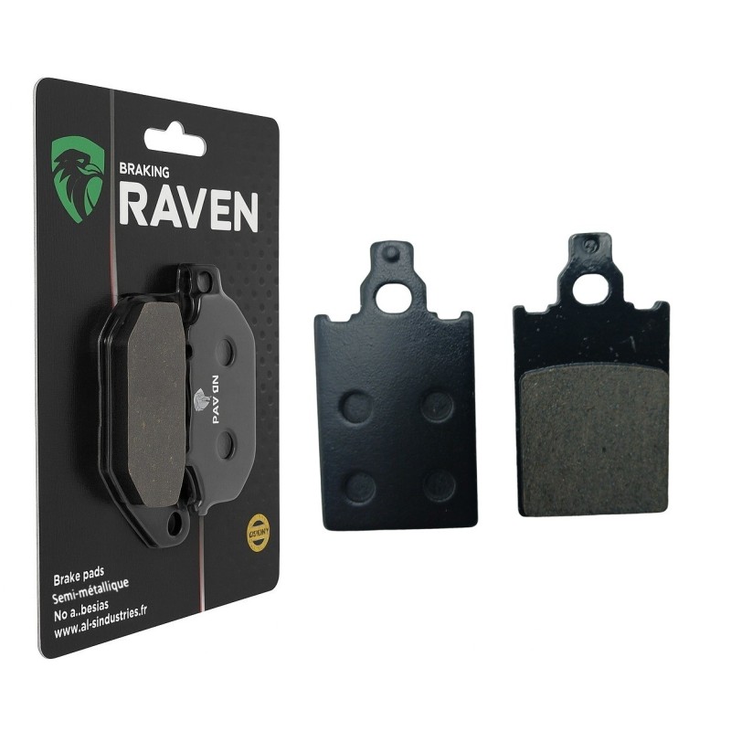 Plaquettes de frein Yamaha DT 50  Avant 5BK-F5811-00 - EBC FA116 - Raven 100-115