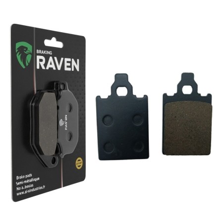 Plaquettes de frein Aprilia SR 50 Replica Avant Nc - EBC FA186 - Raven 100-118