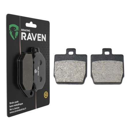 Plaquettes de frein Mbk Stunt 50  Avant Nc - EBC FA268 - Raven 100-128