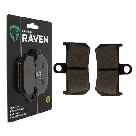 Plaquettes de frein Honda X8R 50 Supersport Cross Sport Arrière Nc - EBC FA234 - Raven 100-131