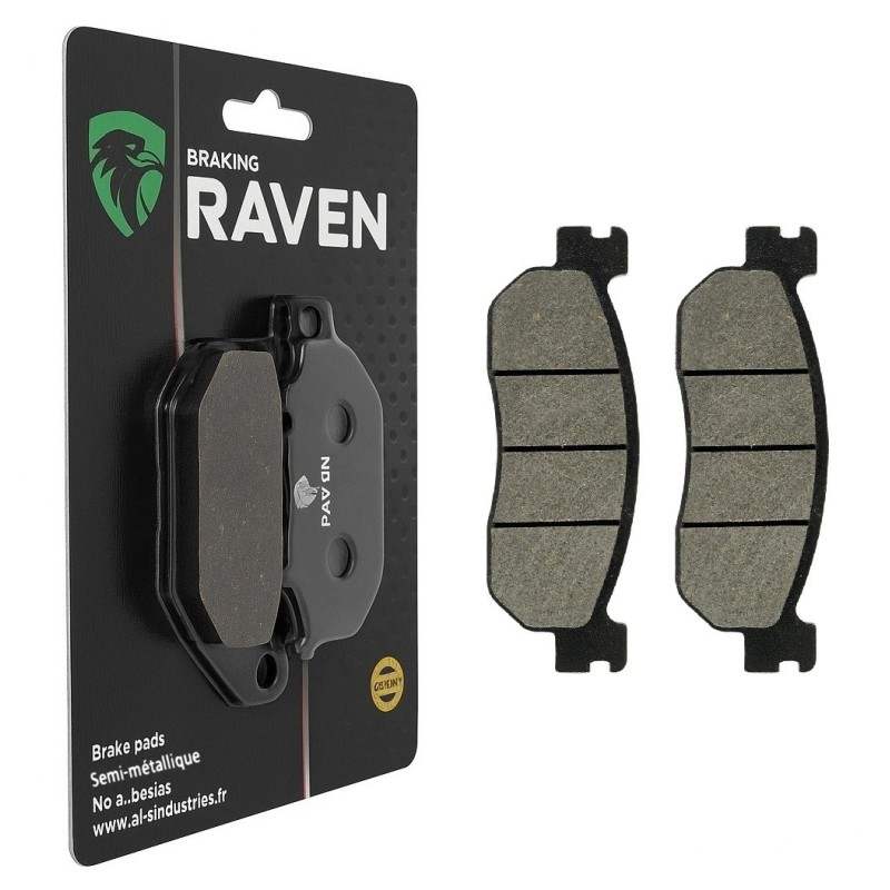 Plaquettes de frein Mbk Cityliner 125 YP Arrière Nc - EBC FA275 - Raven 100-146