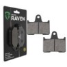 Plaquettes de frein Harley-davidson Sportster 1200 Custom Limited XL1200CA  et B Arrière 41300-053 - EBC FA254 - Raven 100-148
