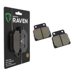Plaquettes de frein Honda CB 450 S  Av Ga ou Dr Nc - EBC FA122 - Raven 100-149