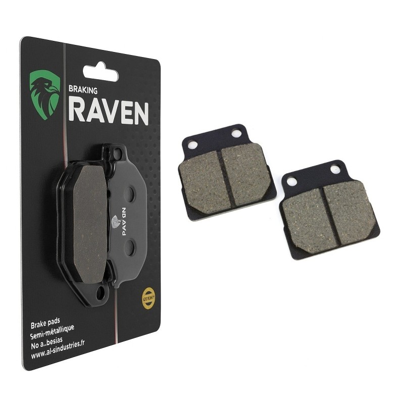 Plaquettes de frein Moto-guzzi V65 650 GT Arrière Nc - EBC FA122 - Raven 100-149