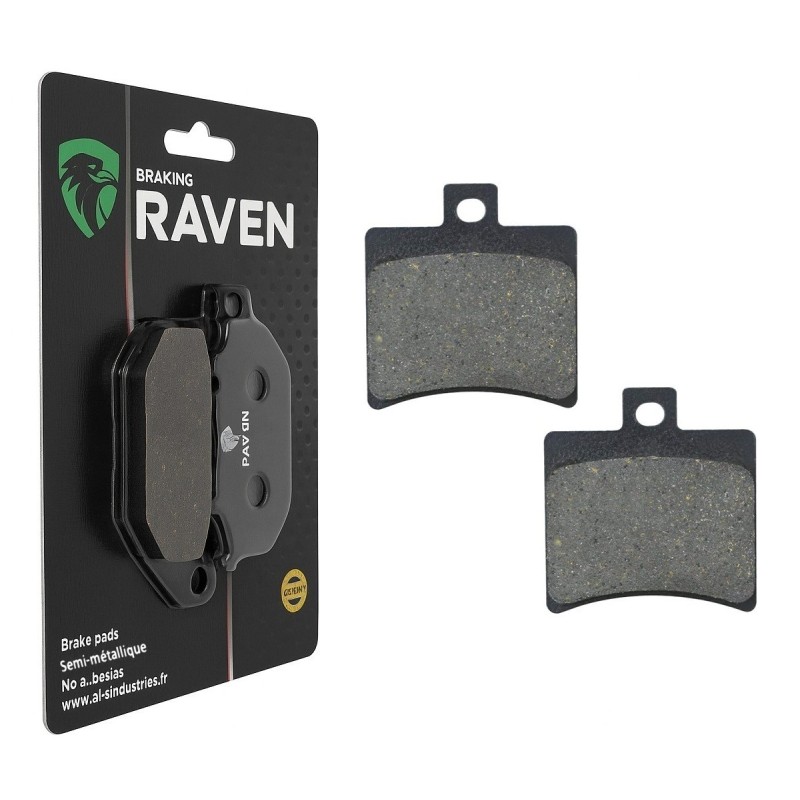 Plaquettes de frein Aprilia Scarabeo 200 ie net Arrière Nc - EBC FA298 - Raven 100-150