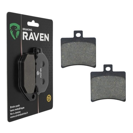 Plaquettes de frein Aprilia Scarabeo 300  Arrière Nc - EBC FA298 - Raven 100-150