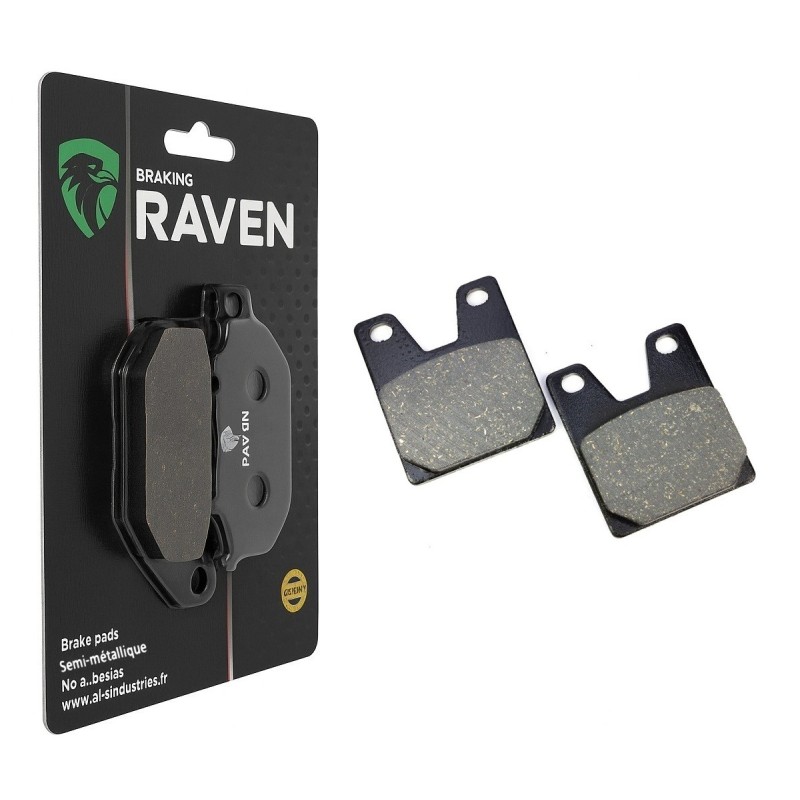 Plaquettes de frein Yamaha YZF R1  Arrière 5FL-W0046-50-00 - EBC FA267 - Raven 100-169