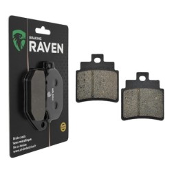 Plaquettes de frein Aprilia Leonardo 150  Avant 8213462 - EBC FA301 - Raven 100-170