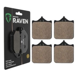 Plaquettes de frein Gilera Supersport 600  Avant Nc - EBC FA322/4HH - Raven 100-177