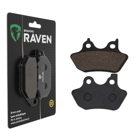 Plaquettes de frein Harley-davidson Night Train 1450 FXSTB Avant ou Arrière Nc - EBC FA400 - Raven 100-181