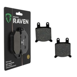 Plaquettes de frein Cagiva Alazzurra 650  Av Ga ou Dr Nc - EBC FA76 - Raven 100-184