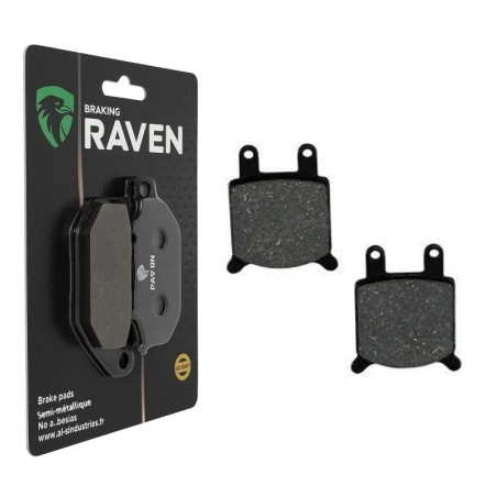 Plaquettes de frein Cagiva Alazzurra 650  Av Ga ou Dr Nc - EBC FA76 - Raven 100-184