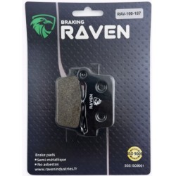Plaquettes de frein Gas-Gas EC 200  Arrière Nc - EBC FA367 - Raven 100-187