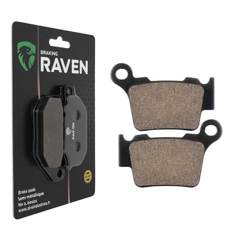 Plaquettes de frein Husqvarna TC 510  Arrière Nc - EBC FA368 - Raven 100-191