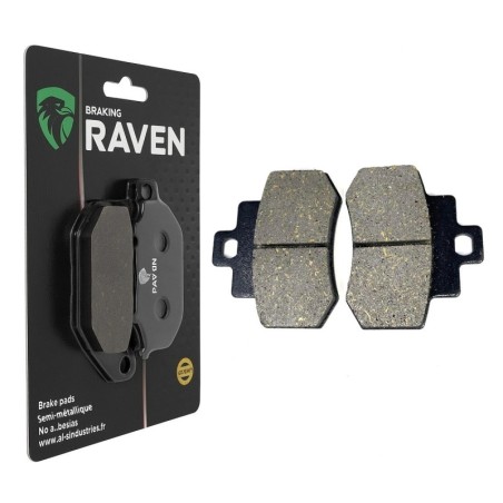 Plaquettes de frein Kymco Grand Dink 250  Arrière 43105-KKC4-9000 - EBC FA356 - Raven 100-192