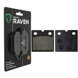 Plaquettes de frein Benelli Sei 900  Arrière Nc - EBC FA77 - Raven 100-197