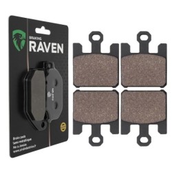 Plaquettes de frein Kawasaki Ninja ZX-10R 1000  Av Ga ou Dr 43082-1293 43082-0018 - EBC FA369/4HH - Raven 100-200