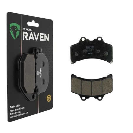 Plaquettes de frein Yamaha GTS 1000  Avant 4BH-W0045-01 - EBC FA191 - Raven 100-204