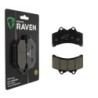 Plaquettes de frein Yamaha GTS 1000  Avant 4BH-W0045-01 - EBC FA191 - Raven 100-204