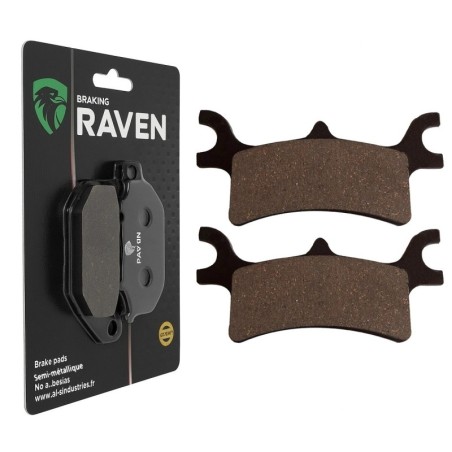 Plaquettes de frein Polaris Trail Boss 330  Arrière 2202414 - EBC FA314R - Raven 100-209