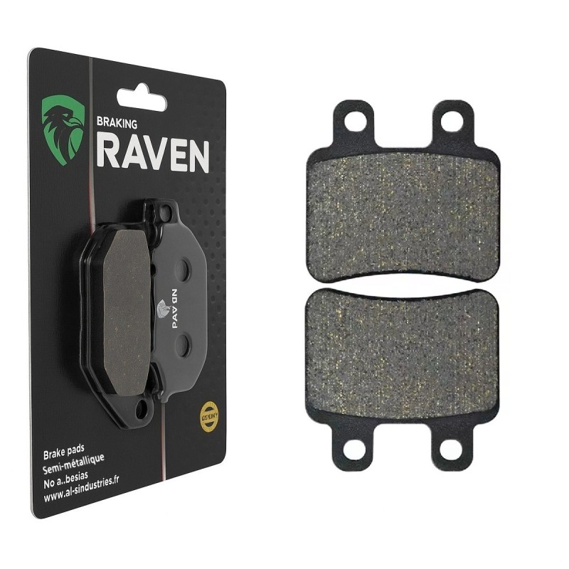 Plaquettes de frein Derbi Cross City 125  Arrière Nc - EBC FA350 - Raven 100-211