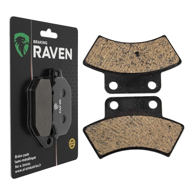 Plaquettes de frein Polaris Big Boss 400  Arrière 2200418 - EBC FA232 - Raven 100-216