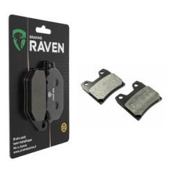 Plaquettes de frein Yamaha XJR 1300  Arrière 5LV-W0046-50 - EBC FA348 - Raven 100-222