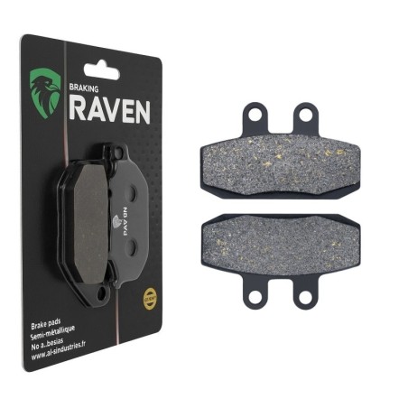 Plaquettes de frein Moto-guzzi V7 850 stone Arrière 5LV-W0046-50 - EBC FA348 - Raven 100-223