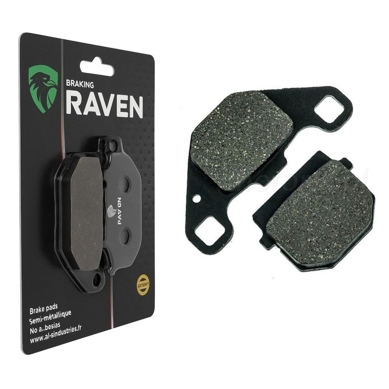 Plaquettes de frein Sym Husky 125  Avant 45105-N02-001-A - EBC FA297 - Raven 100-237
