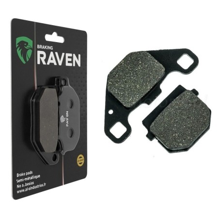 Plaquettes de frein Sym Husky 125  Avant 45105-N02-001-A - EBC FA297 - Raven 100-237
