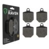 Plaquettes de frein Aprilia MXV 450 Magura caliper Avant Nc - EBC FA433/4HH - Raven 100-238