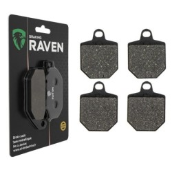 Plaquettes de frein Ktm SMR 450  Avant 81213030000 - EBC FA433/4HH - Raven 100-238