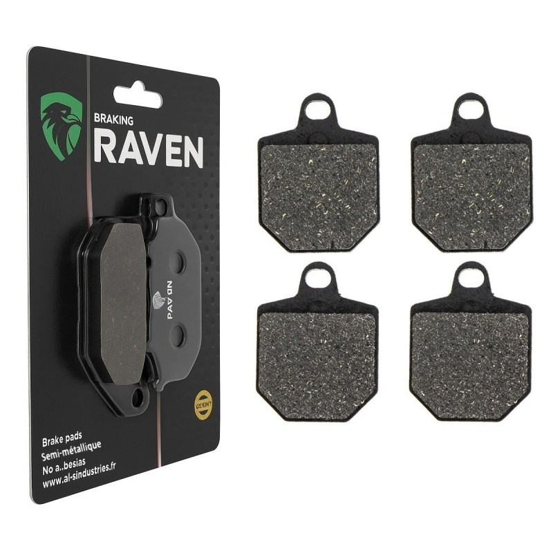 Plaquettes de frein Ktm SMR 450  Avant 81213030000 - EBC FA433/4HH - Raven 100-238