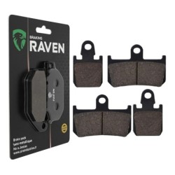 Plaquettes de frein Yamaha V-Max 1700  Av Ga ou Dr 4C8-25805-00 - EBC FA442/4HH - Raven 100-246