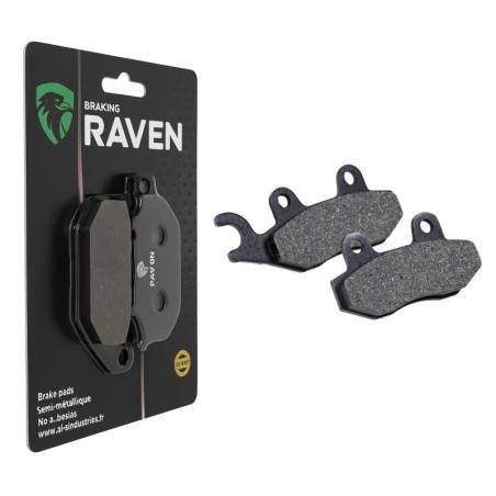 Plaquettes de frein Triumph America 865  Arrière T2020555 - EBC FA214/2 - Raven 100-247