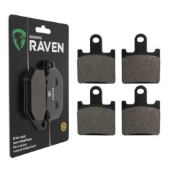Plaquettes de frein Kawasaki Z750R  Av Ga ou Dr 43082-0122 - EBC FA417/4HH - Raven 100-249