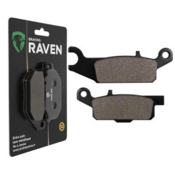 Plaquettes de frein Yamaha Grizzly 700  Arrière Droit 3B4-W0046-10-00 - EBC FA446 TT - Raven 100-256