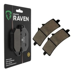 Plaquettes de frein Mv-agusta Brutale 1078 RR Av Ga ou Av Dr 8000B1663 - EBC FA447HH - Raven 100-258